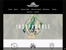 Tablet Screenshot of hgbclife.com